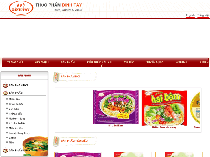 www.binhtayfood.com