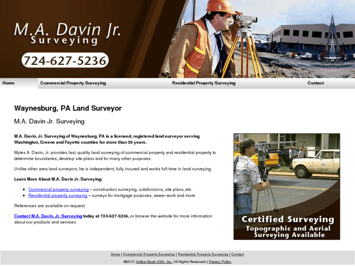 www.davinsurveying.com