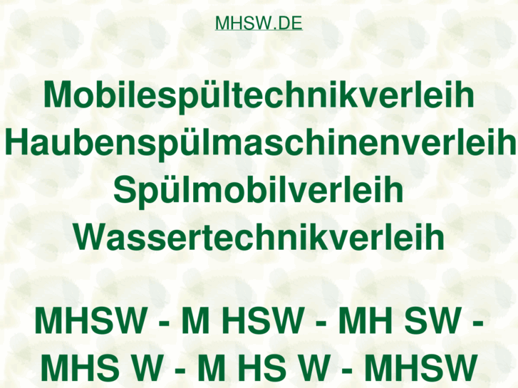 www.mhsw.de