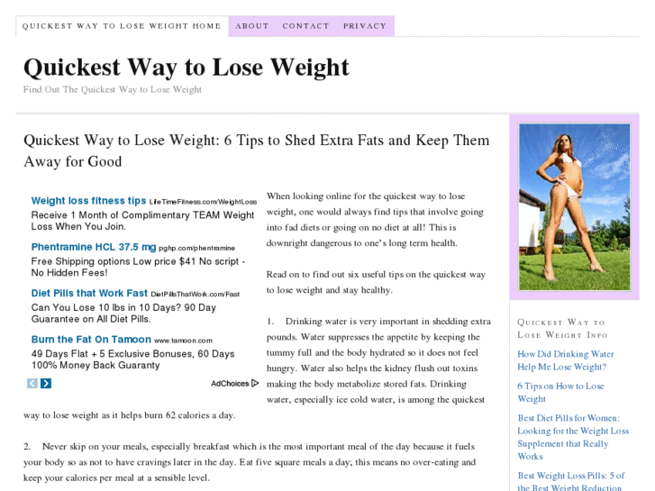 www.quickestwaytoloseweightsecrets.com