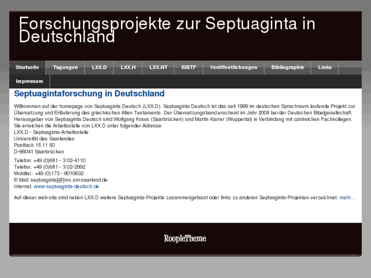 www.septuaginta-deutsch.de