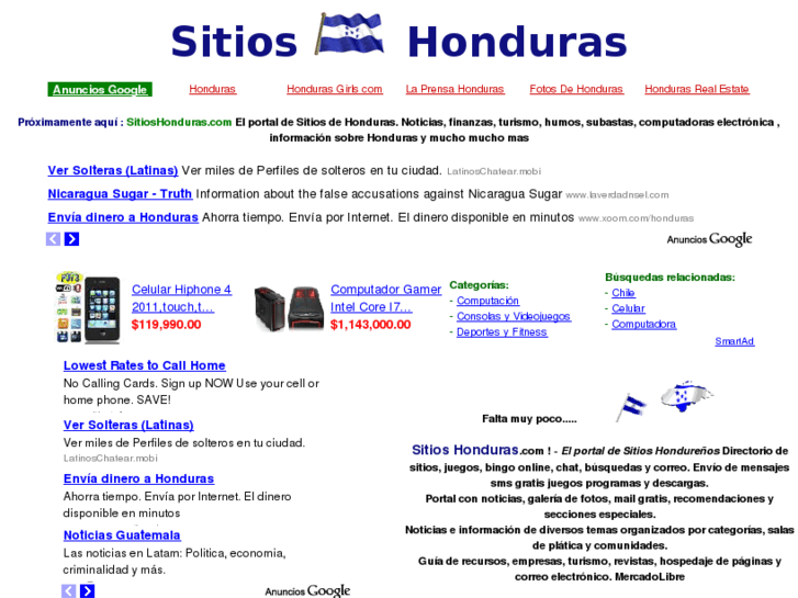 www.sitioshonduras.com