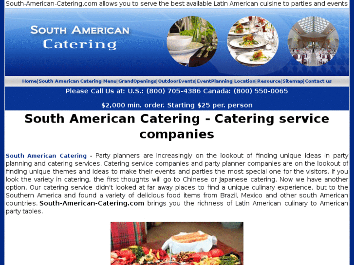 www.south-american-catering.com