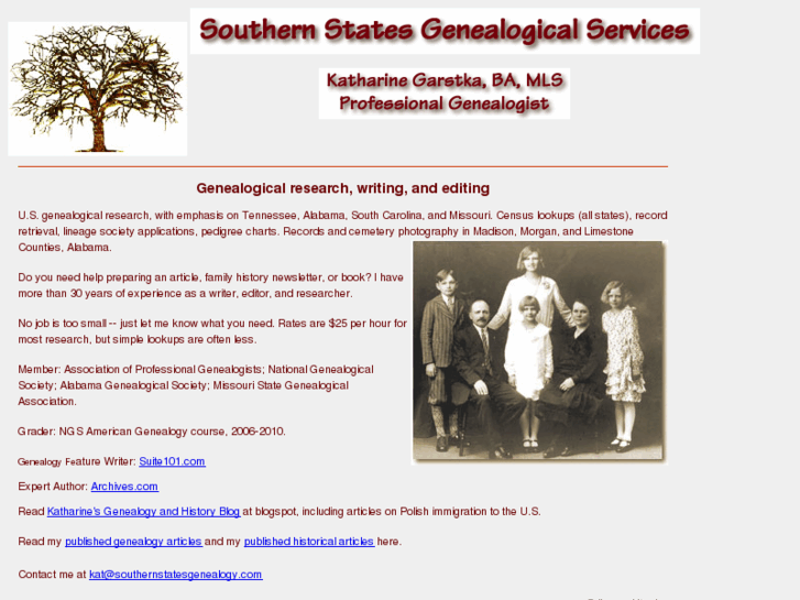 www.southernstatesgenealogy.com