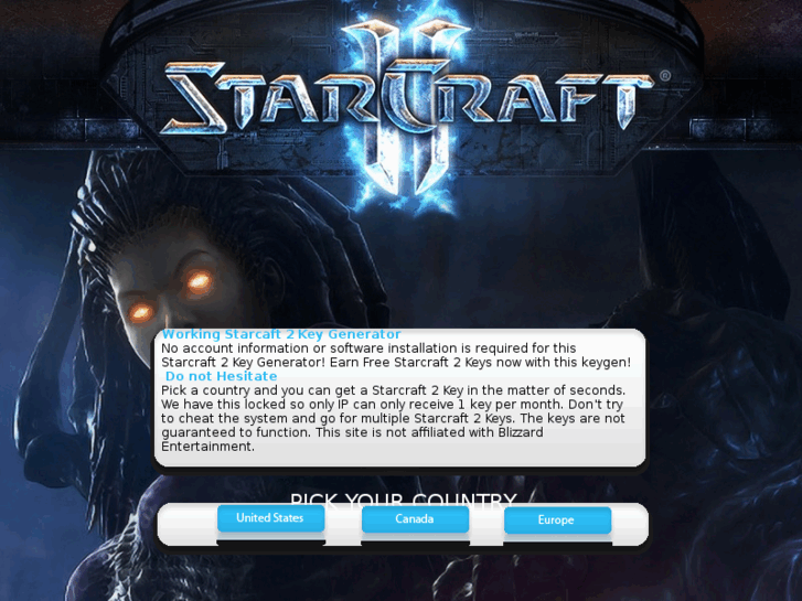 www.starcraft2key.net