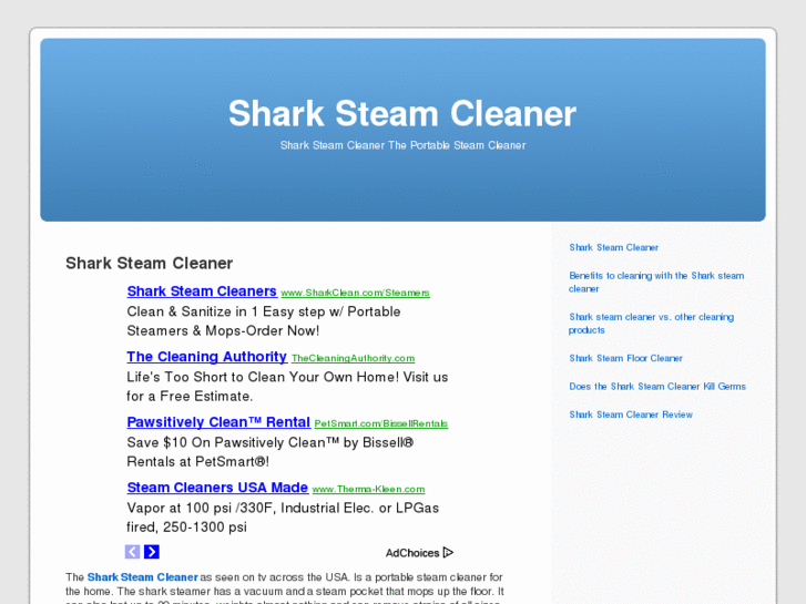 www.steamcleanershark.net