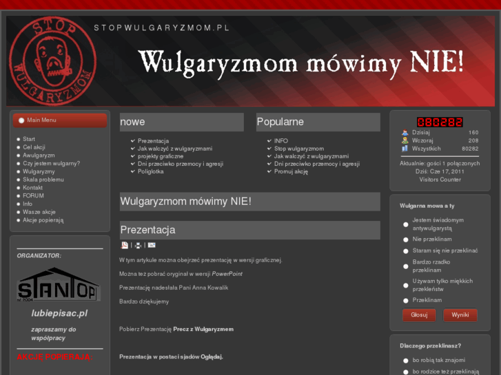 www.stopwulgaryzmom.pl