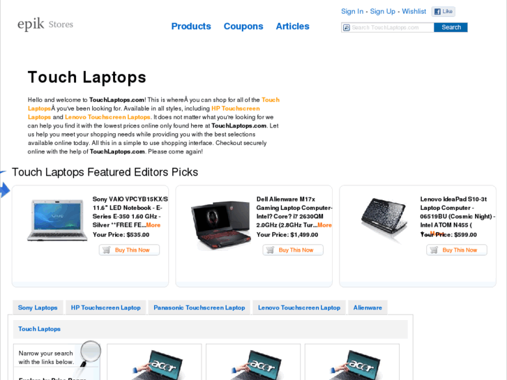 www.touchlaptops.com