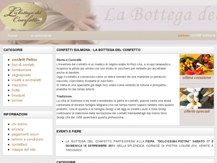 www.bottegadelconfetto.com