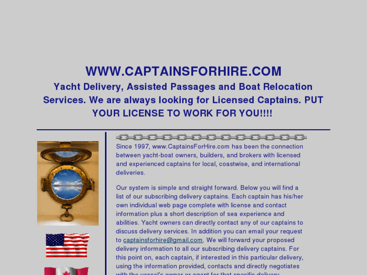 www.captainsforhire.com