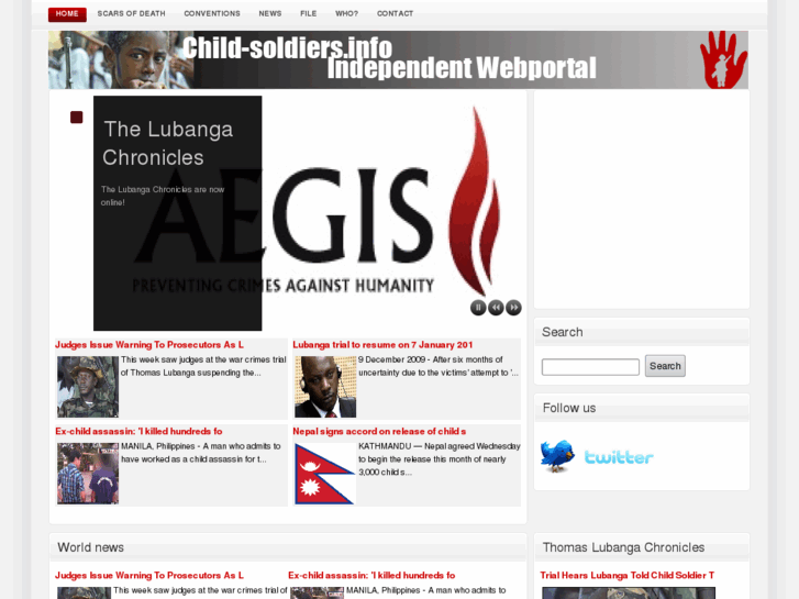 www.child-soldiers.info