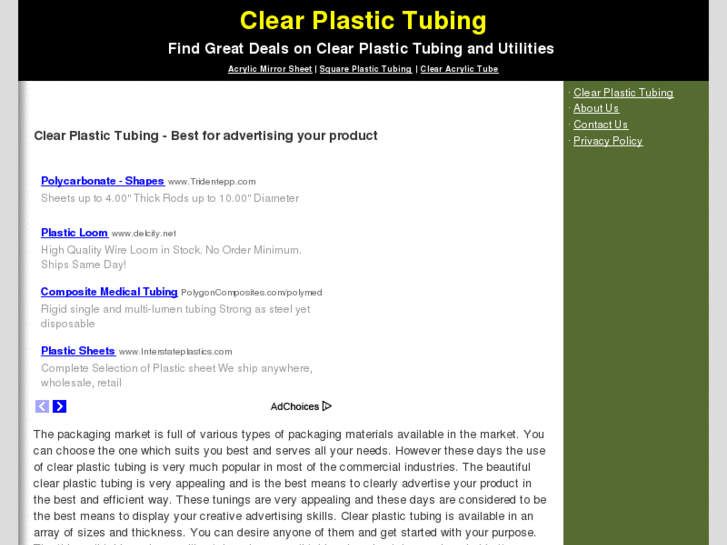 www.clearplastictubing.net