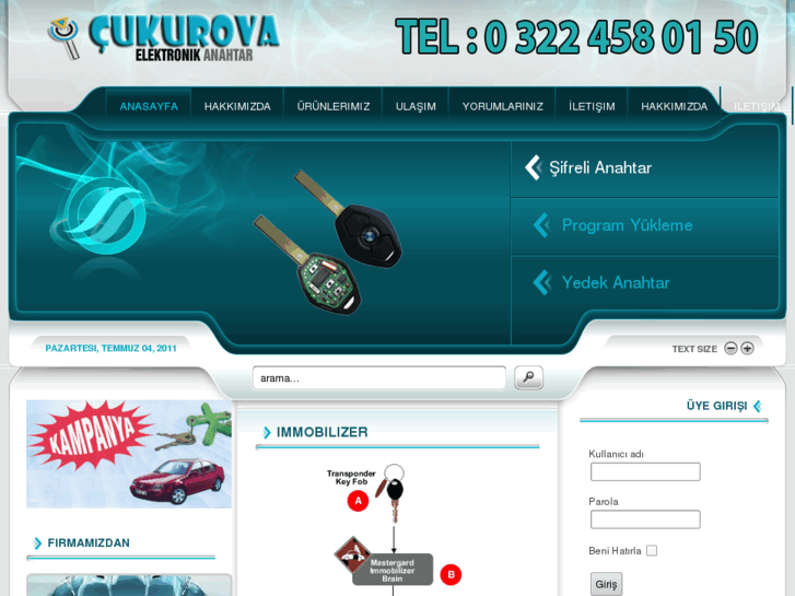 www.cukurovaanahtar.com