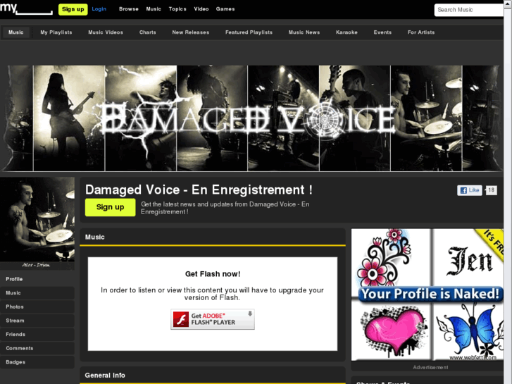 www.damagedvoice.com