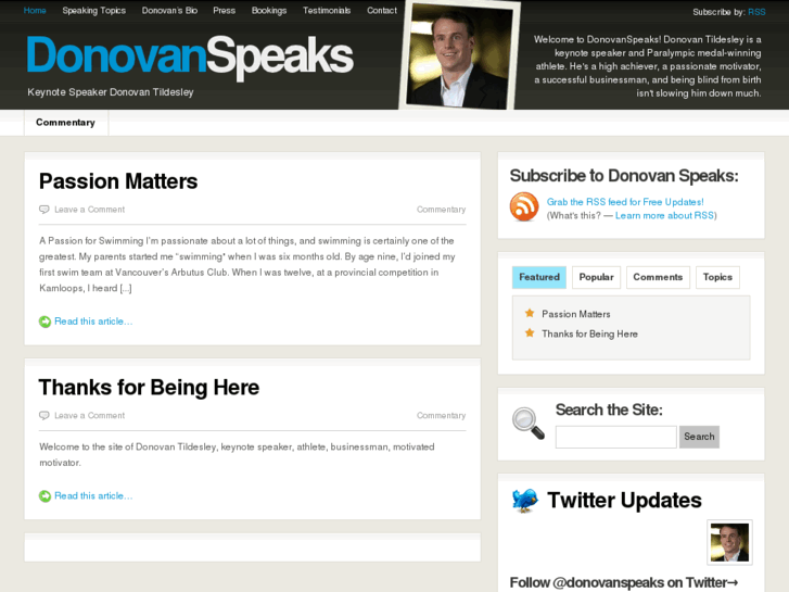 www.donovanspeaks.com
