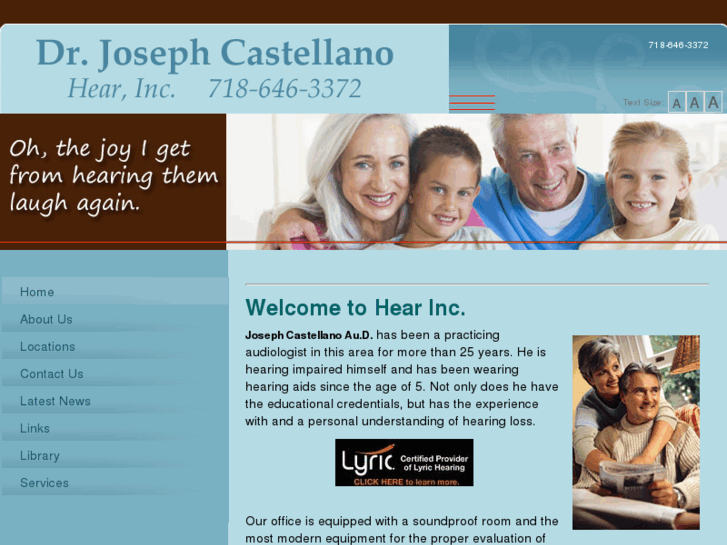 www.drcastellanoaudiology.com