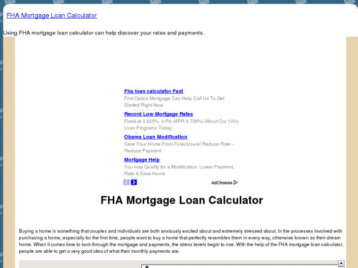 www.fhamortgageloancalculator.com