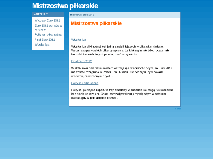 www.mistrzostwa-pilkarskie.net