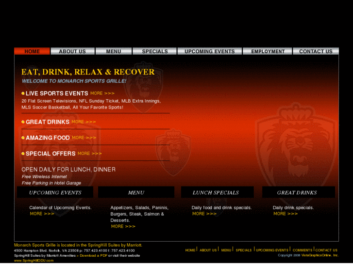 www.monarchsportsgrill.com