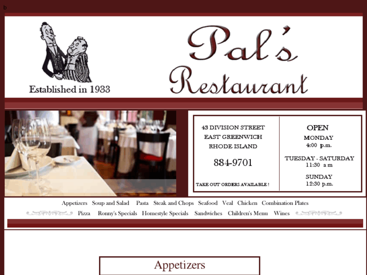 www.palsrestaurant.com