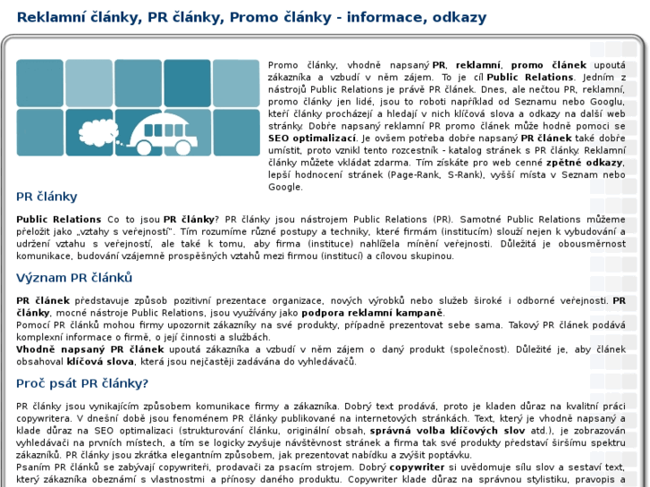 www.promoclanky.cz
