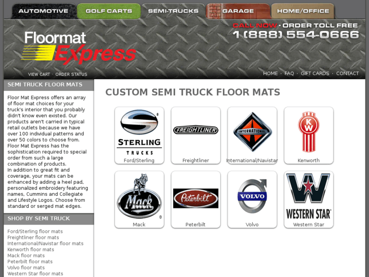 www.semi-truck-floormats.com