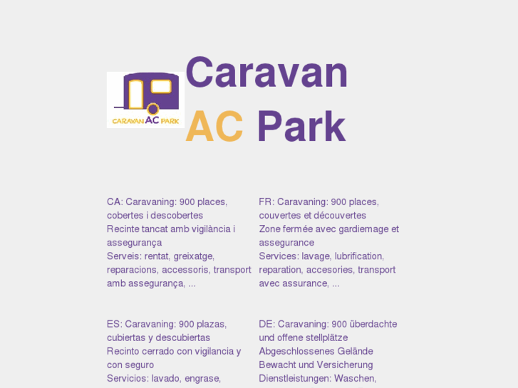 www.caravanacpark.com