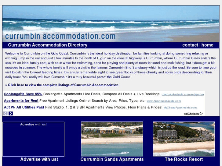 www.currumbinaccommodation.com