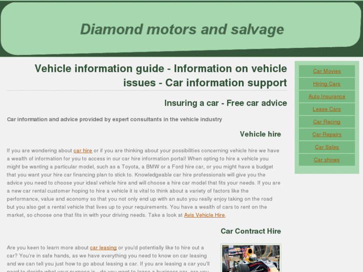 www.diamondmotorsandsalvage.com