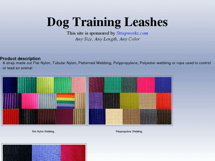 www.dogtrainingleashes.com