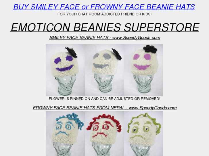 www.emoticonbeanies.com