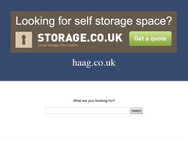 www.haag.co.uk