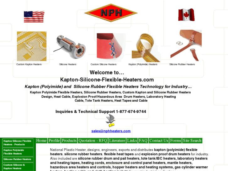 www.kapton-silicone-flexible-heaters.com
