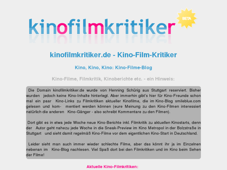 www.kinofilmkritiker.de