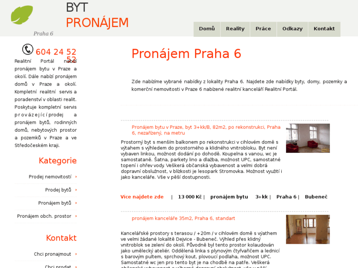 www.pronajem-praha6.cz