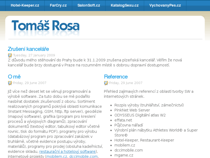 www.tomasrosa.com