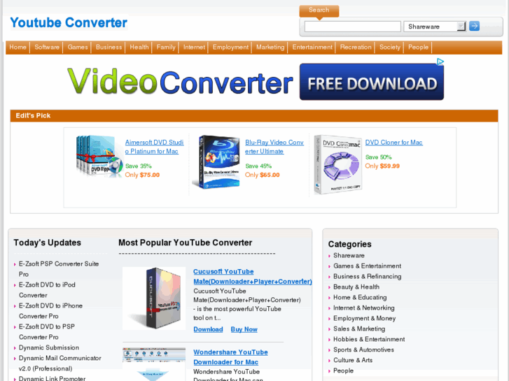 www.youtubeconverter.net