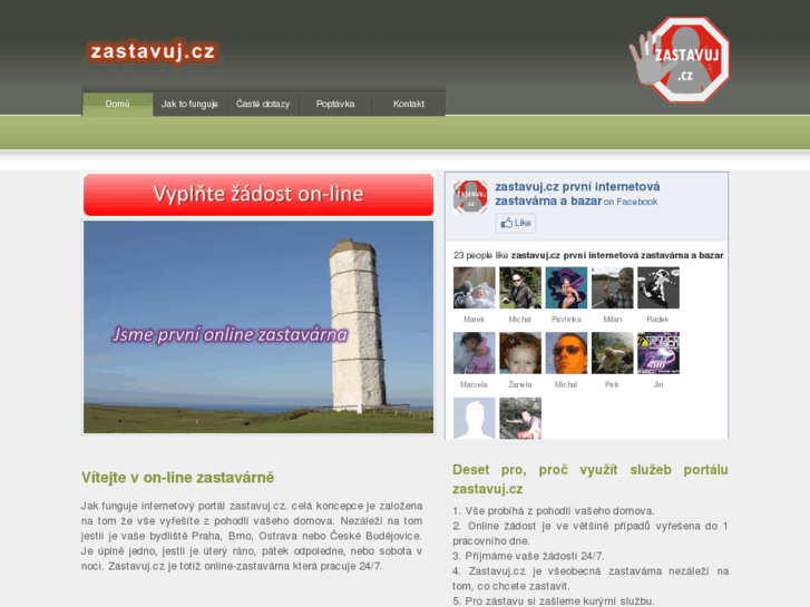 www.zastavuj.cz