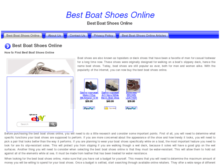 www.bestboatshoesonline.com