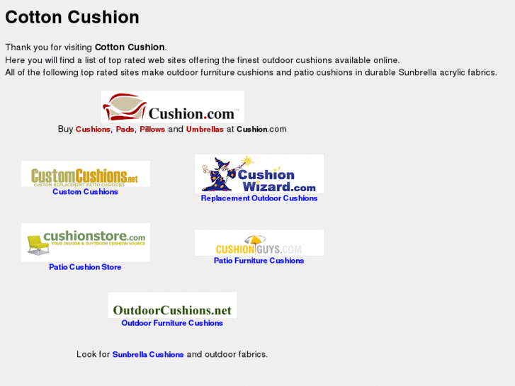 www.cottoncushion.com