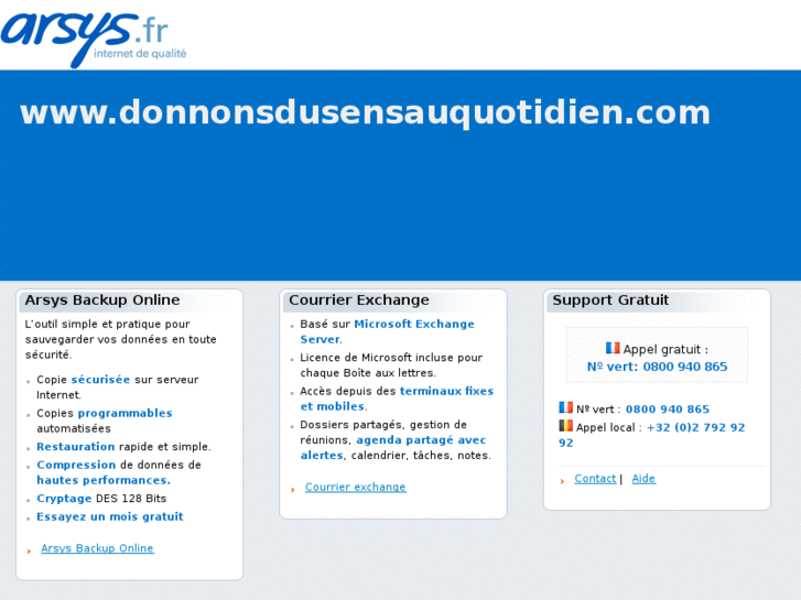 www.donnonsdusensauquotidien.com