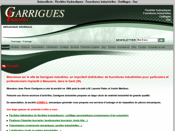 www.garrigues-industries.com