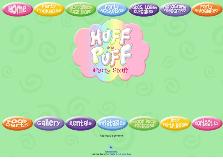 www.huffnpuffpartystuff.com