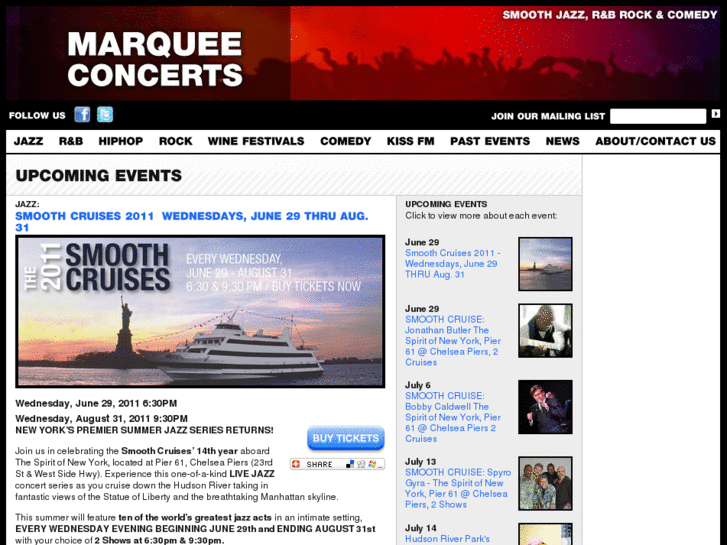 www.marqueeconcerts.com