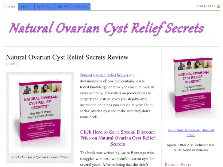 www.naturalovariancystreliefsecrets.net