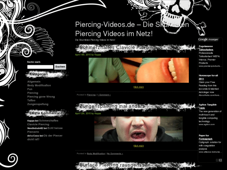 www.piercing-videos.de