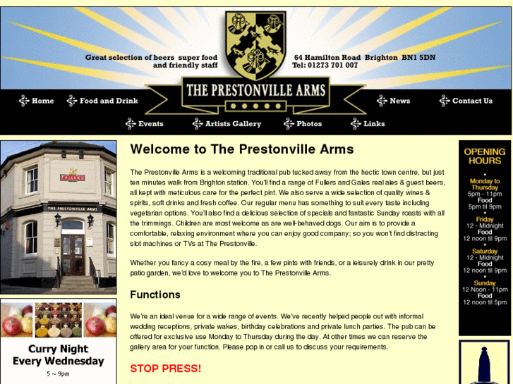 www.theprestonvillearms.co.uk