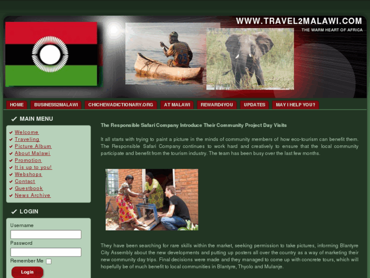 www.travel2malawi.com