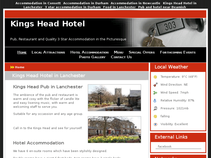 www.accommodation-durham.com