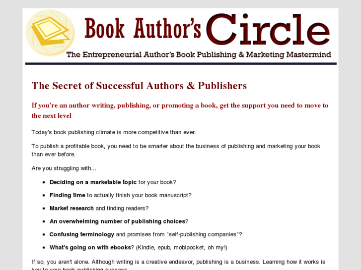 www.bookauthorcircle.com